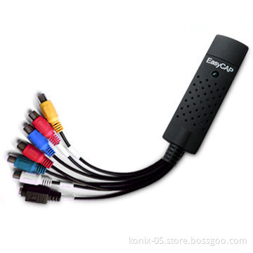 USB 2.0 Video Capture Box, Supports Microsoft Windows 2000, XP, Vista 32